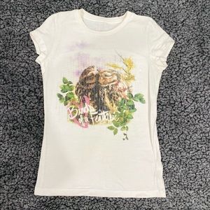Girls Khol's Birds of a Feather Sequin T-Shirt Top Size M (8)